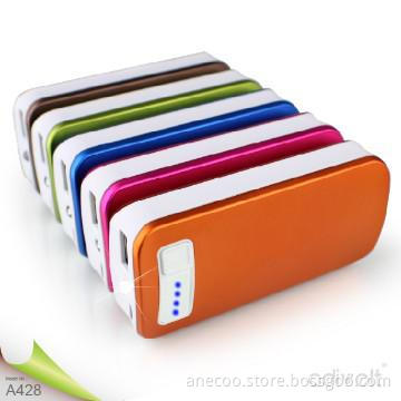 mini size portable power bank with LED indicator